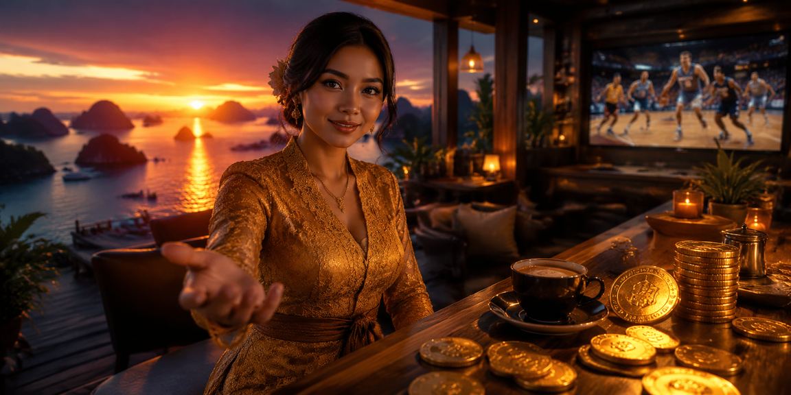 Penggemar basket menikmati kopi sambil mengikuti pertandingan NBL dan memasang taruhan